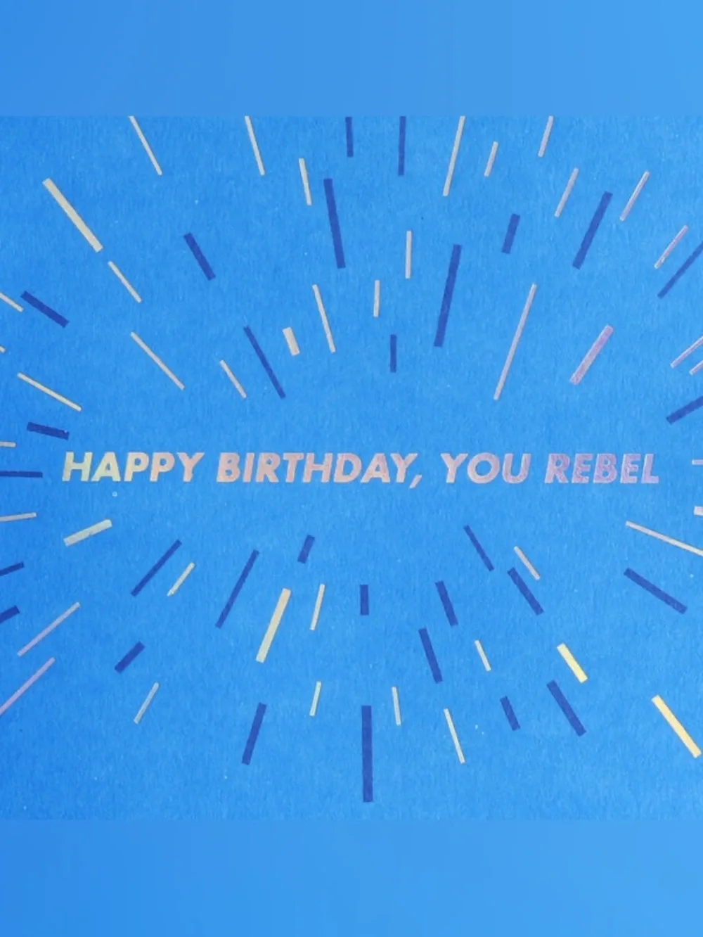 NEW PAPYRUS Leather Millennium Falcon Birthday Card Star Wars - copy